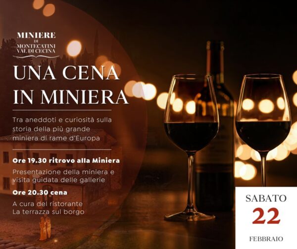 Una cena in miniera - Sabato 22 febbraio