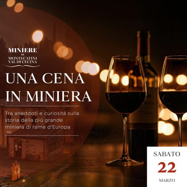 Una cena in miniera - Sabato 22 marzo